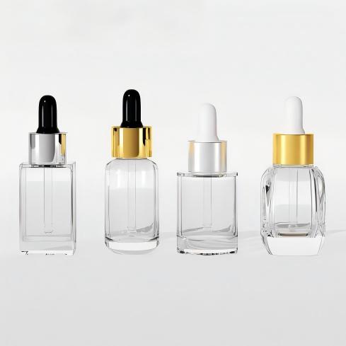 Custom 10ml Glass Dropper Bottle for Serum and Essential Oil 4