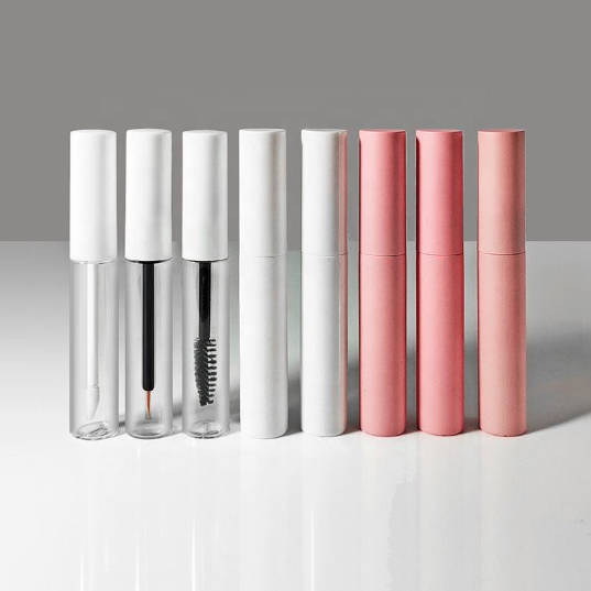 Custom Lipgloss Transparent Plastic Tube Lip Gloss Tube Reusable Mascara Wand in Tube