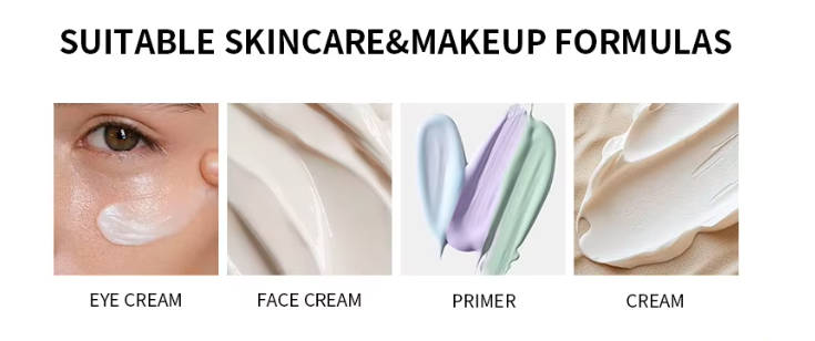 Custom Plastic Cosmetic Jar 30g 50g Cosmetic Packaging for Face Skincare 3