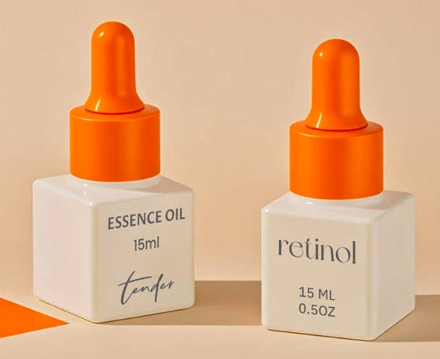 Luxury 15ml Glass Dropper Bottle Essential Oil Packaging for Skincare 2