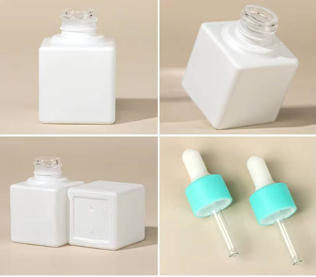 Luxury 15ml Glass Dropper Bottle Essential Oil Packaging for Skincare 3