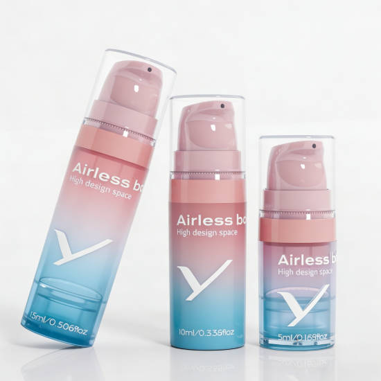 Cosmetic PP Airless Pump 5ml 10ml 15ml Lotion Cream Bottle