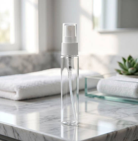 Custom Logo 5ml 10ml 15ml Plastic Airless Pump Spray Bottle Cosmetic Packing Bottle 2